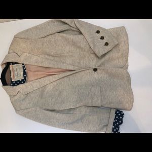 Anthropologie Sweatshirt Blazer